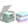 POST-IT NOTAS COLORES PASTEL 76x76mm 6-PACK 654-1GB-N
